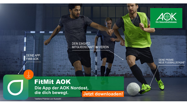 FitMit AOK: Gesunde Lebensführung zahlt sich aus
