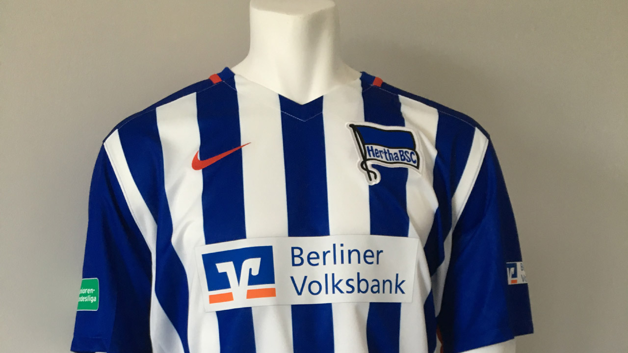Trikotsponsor für Herthas U19