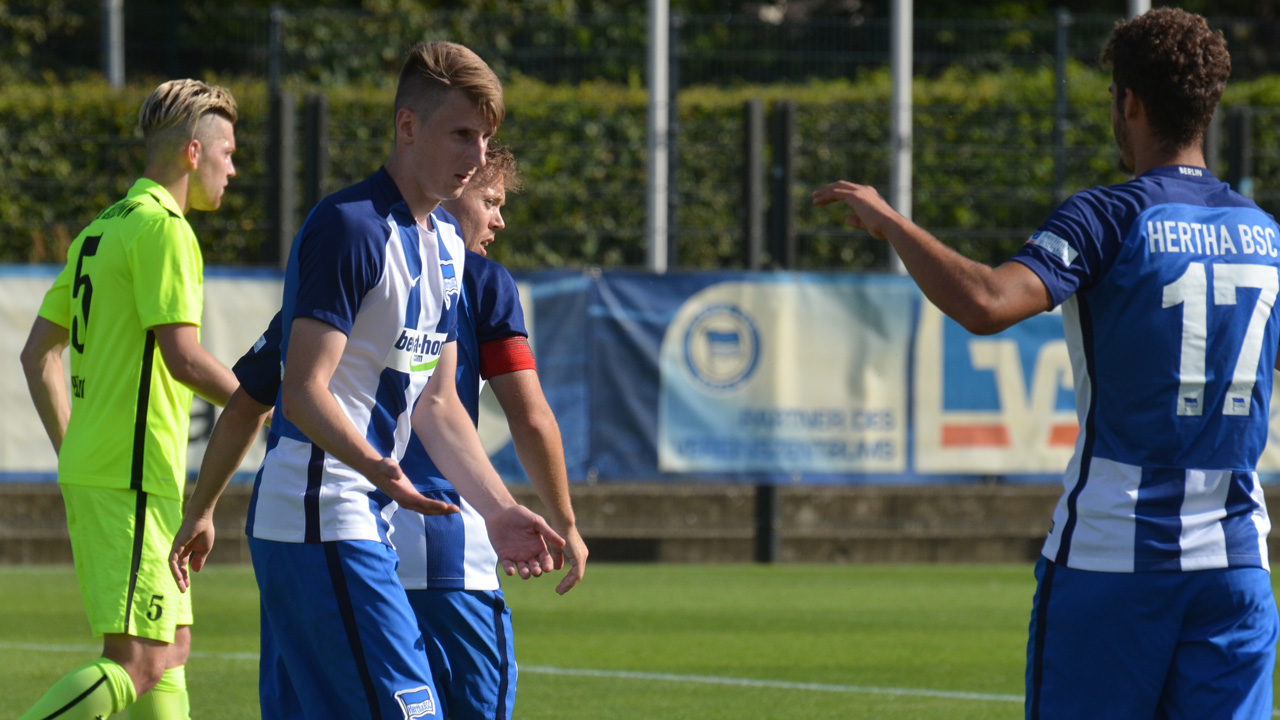 Herthas U23 siegt zweistellig gegen Rathenow