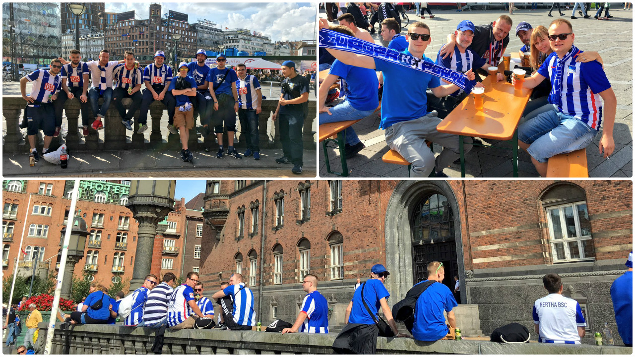 Kopenhagen ist blau-weiß!