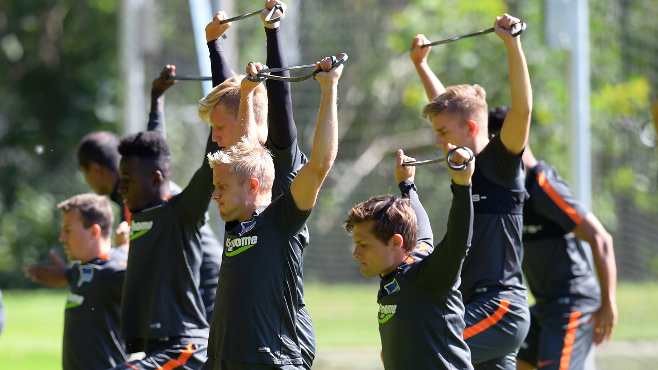 Training ohne fünf Herthaner 