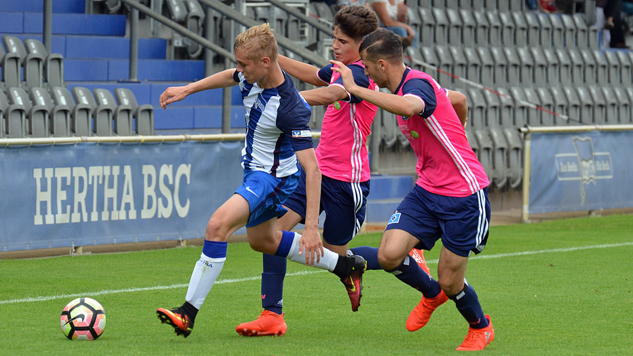 Schmerzhafte Niederlage für Herthas U17