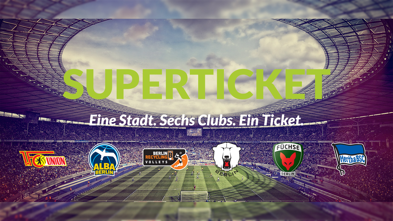 Jetzt sichern: Das Superticket der Sportmetropole!