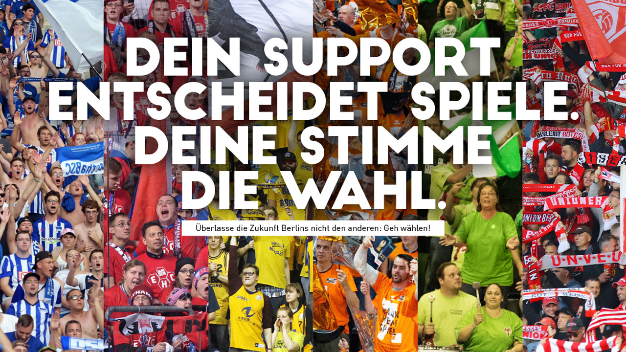 Hertha BSC: Wahlaufruf der Berliner Proficlubs