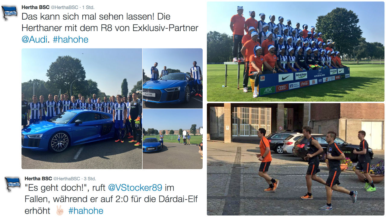 Angeschnitten: Shootings - Sponsoren - Testspiel