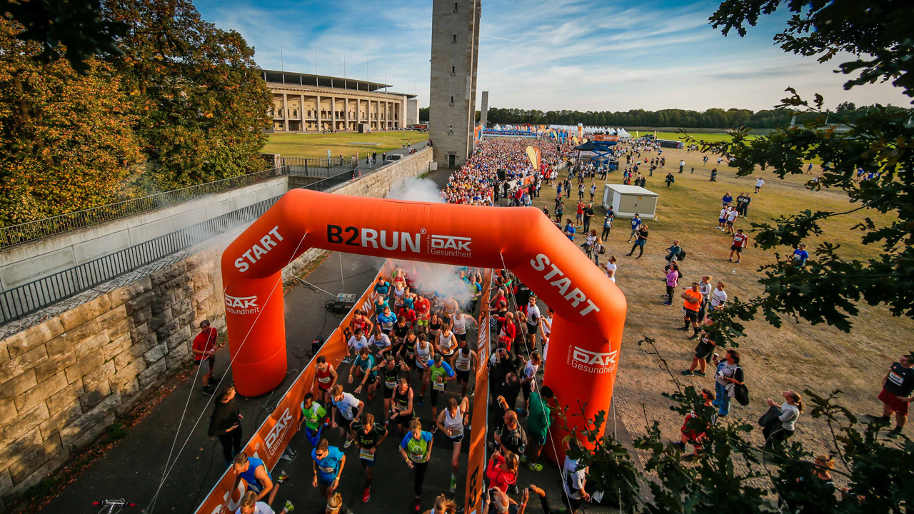 Tolle Leistungen beim B2Run 2016