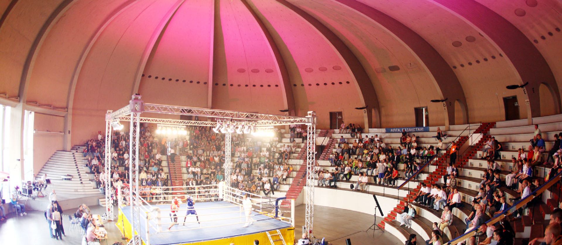 Box-Event im Olympiapark
