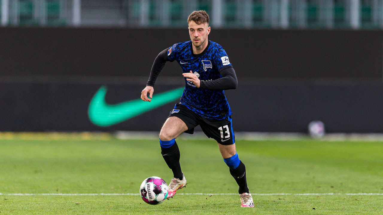 Lukas Klünter gegen Wolfsburg
