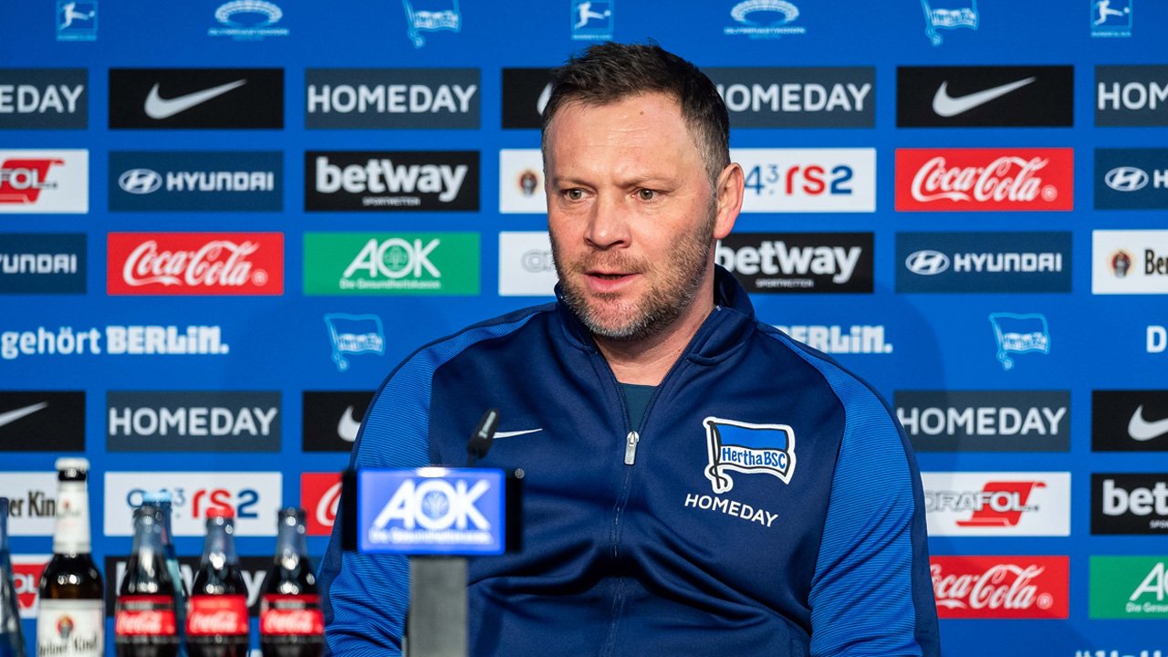 Dardai auf der PK nach Bayern