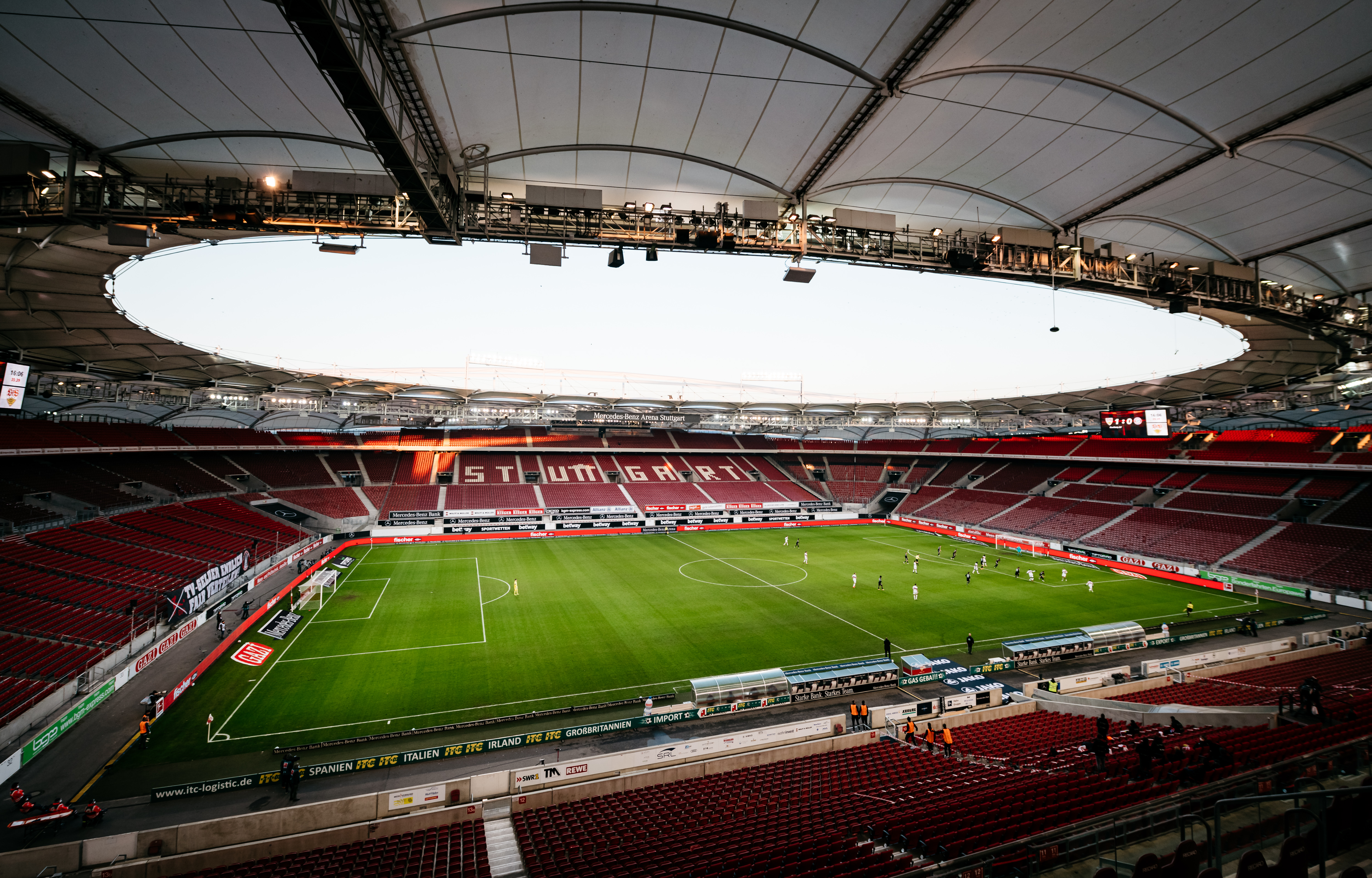 Stadion in Stuttgart