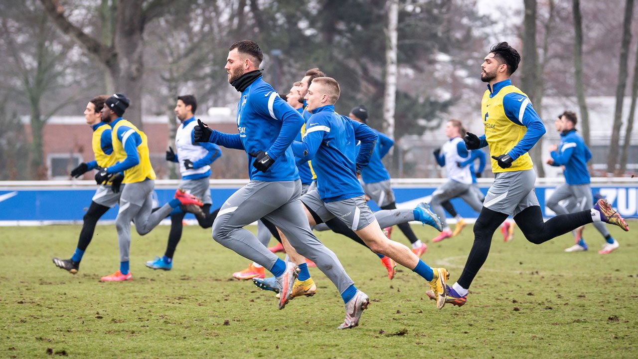 Impressionen aus dem Training vor Leipzig