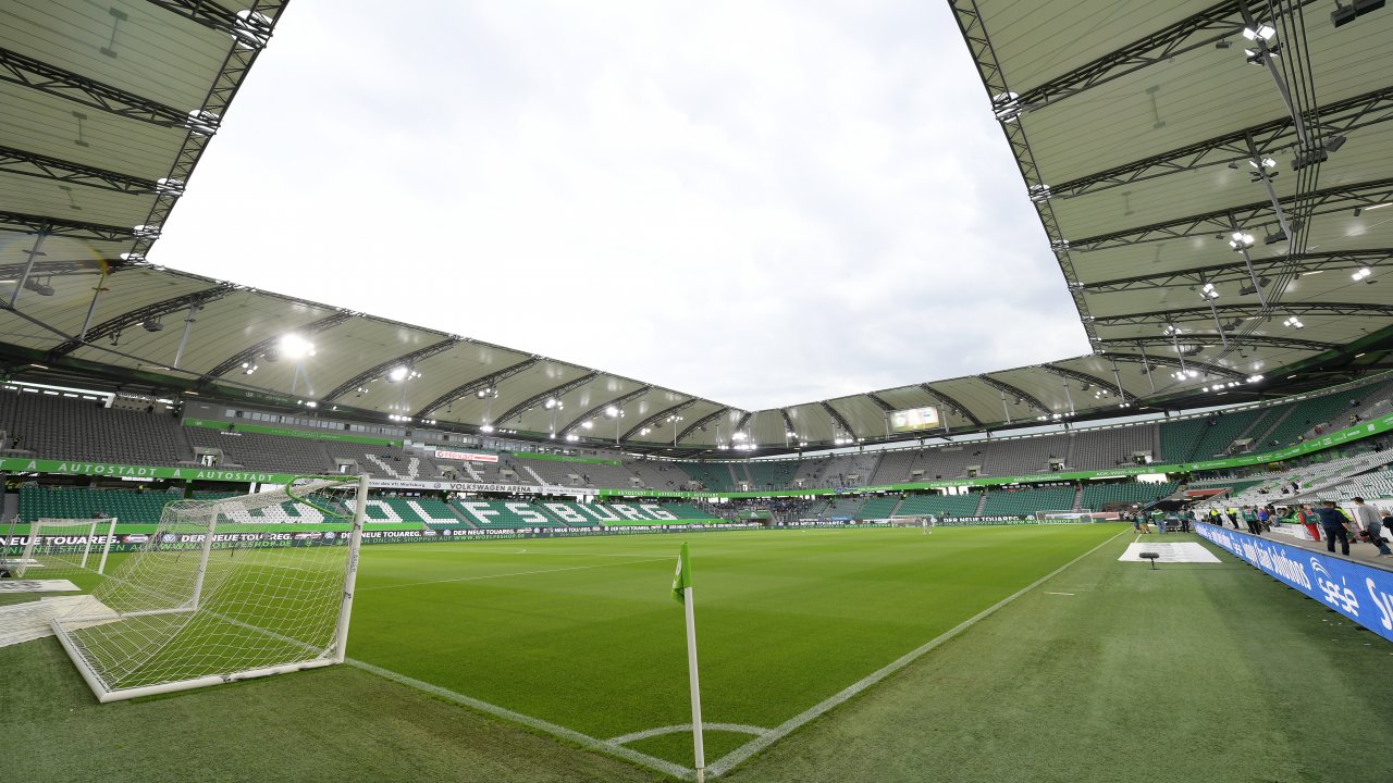 Stadion in Wolfsburg