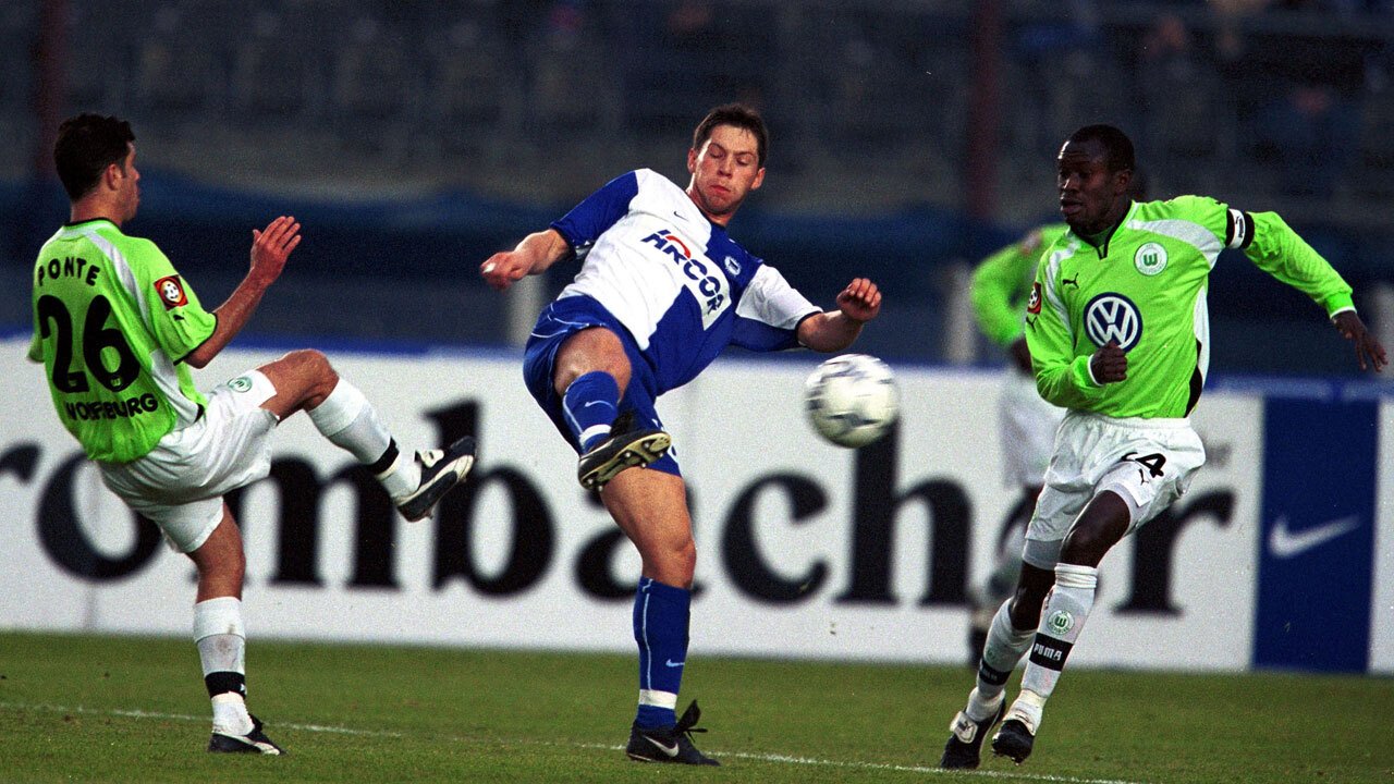 Dárdai als Spieler gegen Wolfsburg