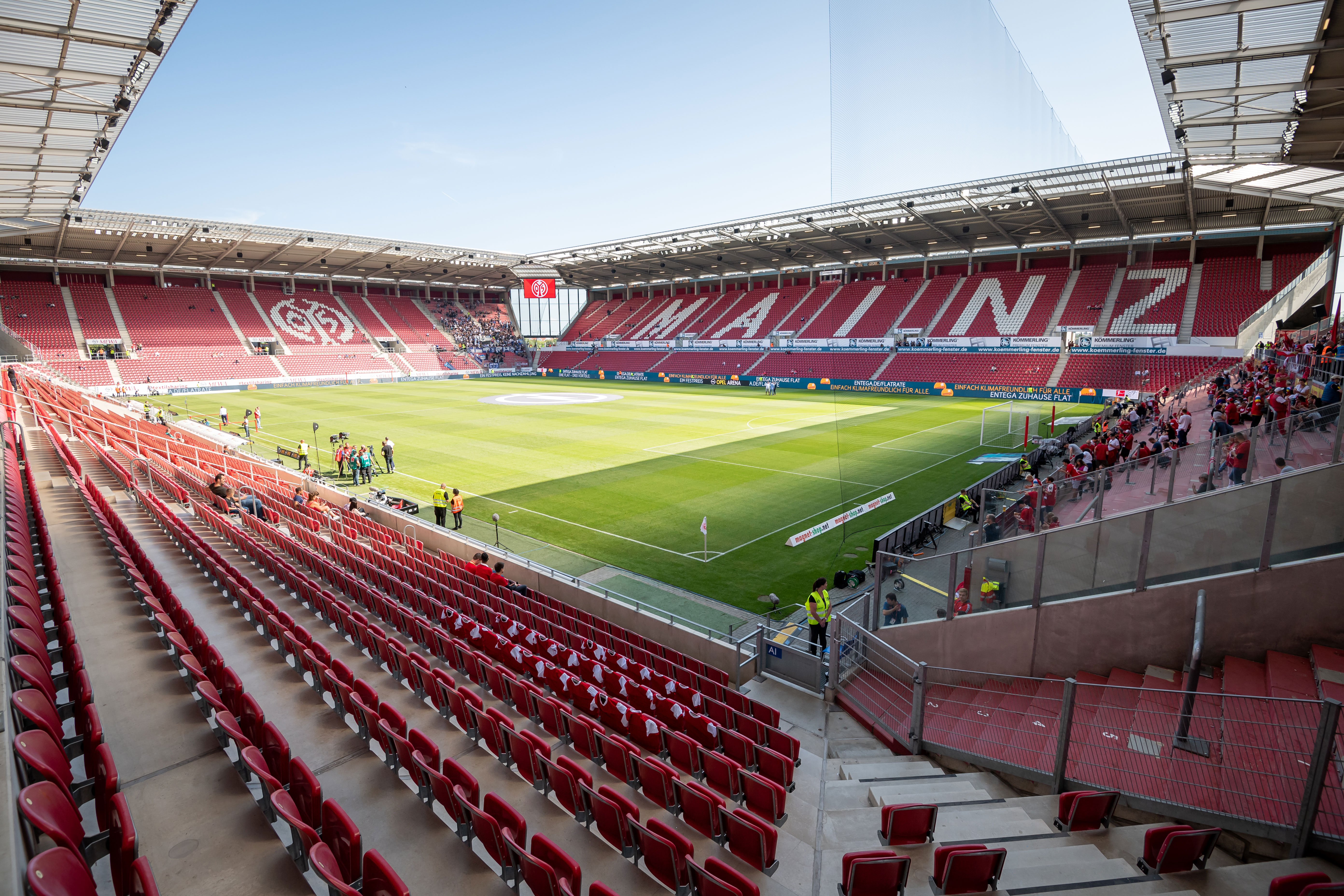 Ein Blick in das Stadion von Mainz 05.