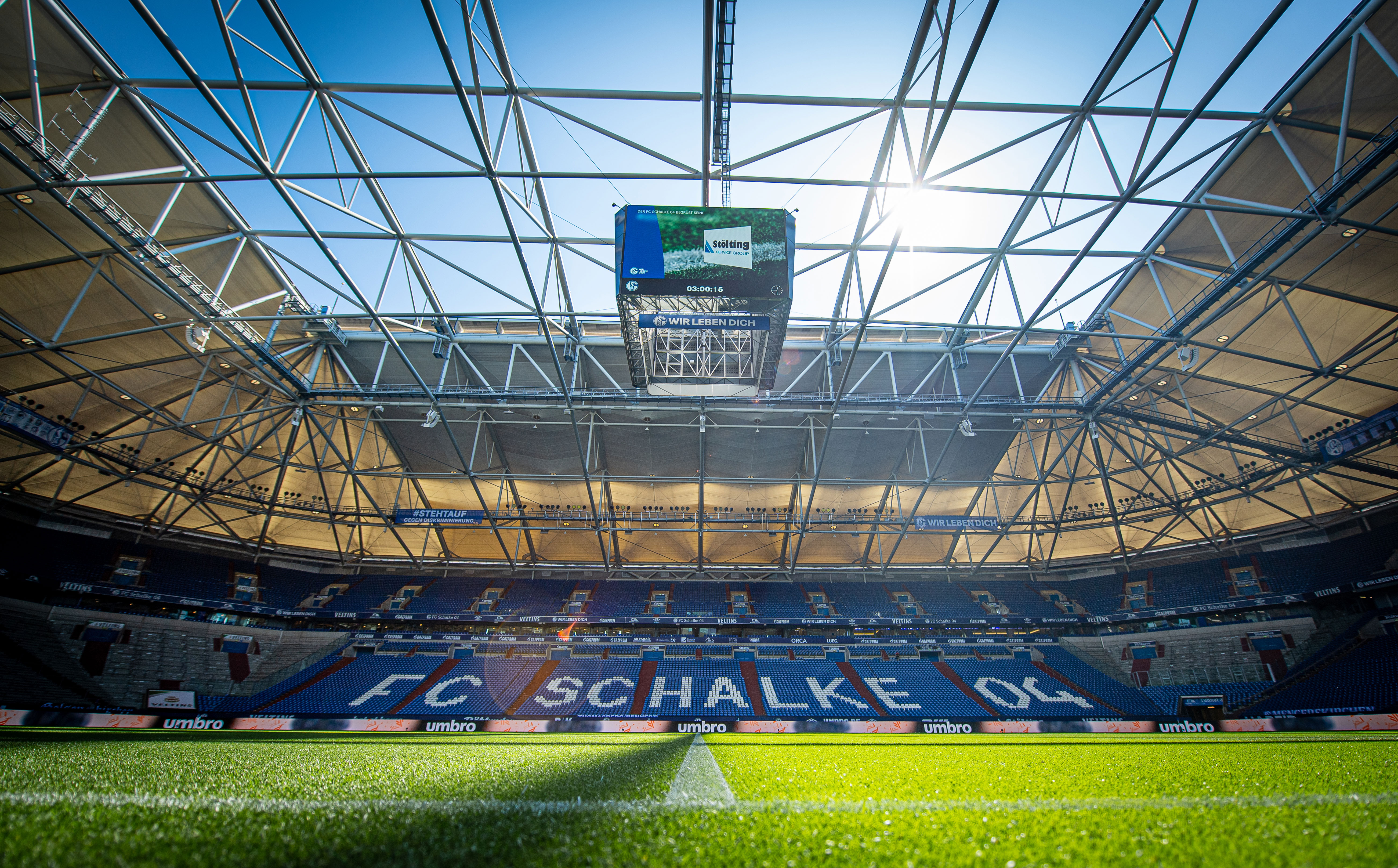 Arena auf Schalke.
