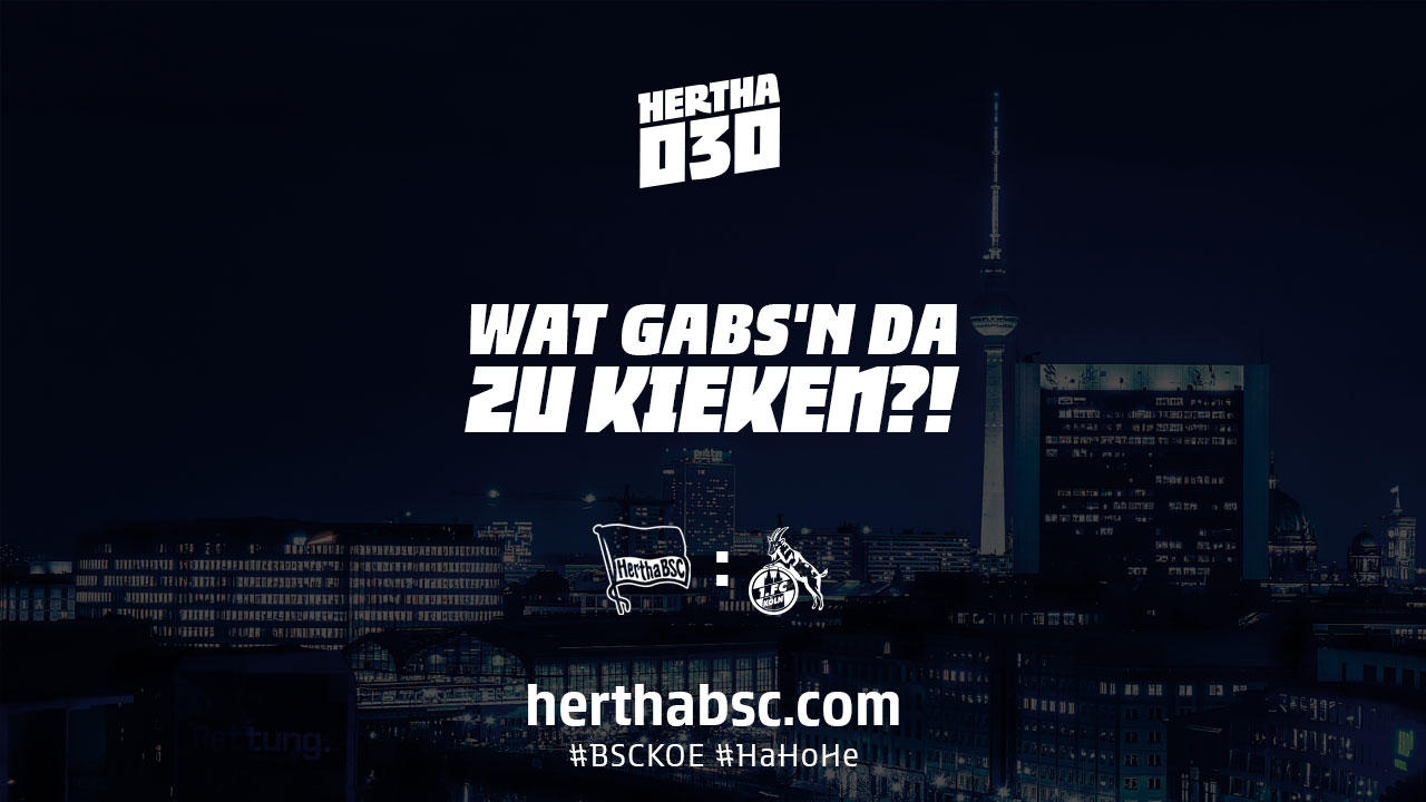 Wat gabs’n da zu kieken gegen Köln