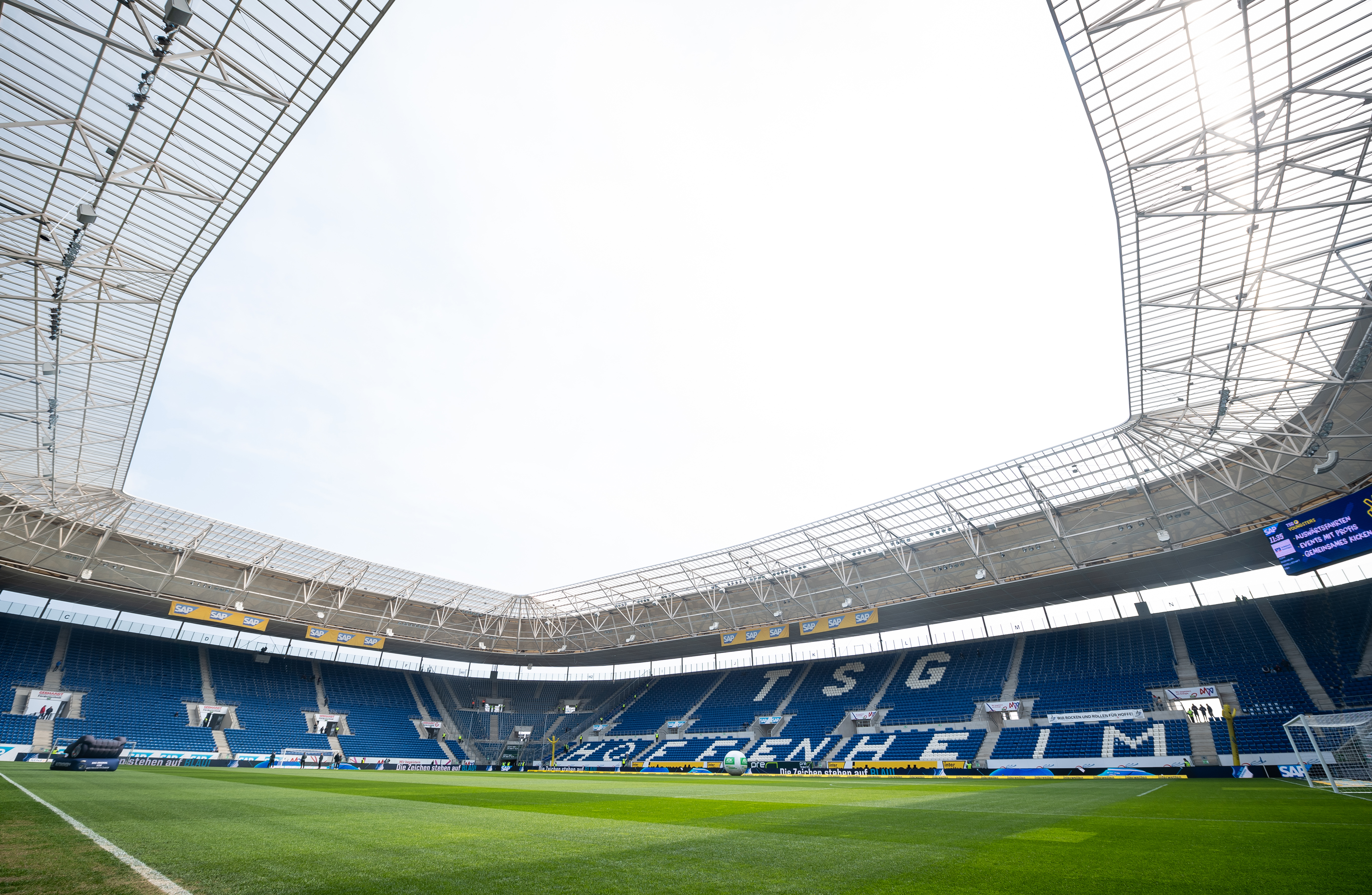 Die Arena in Sinsheim.