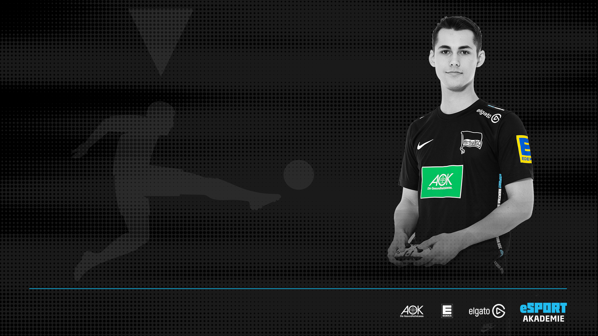 Christoph Strietzel im Trikot unserer eSport-Akademie.