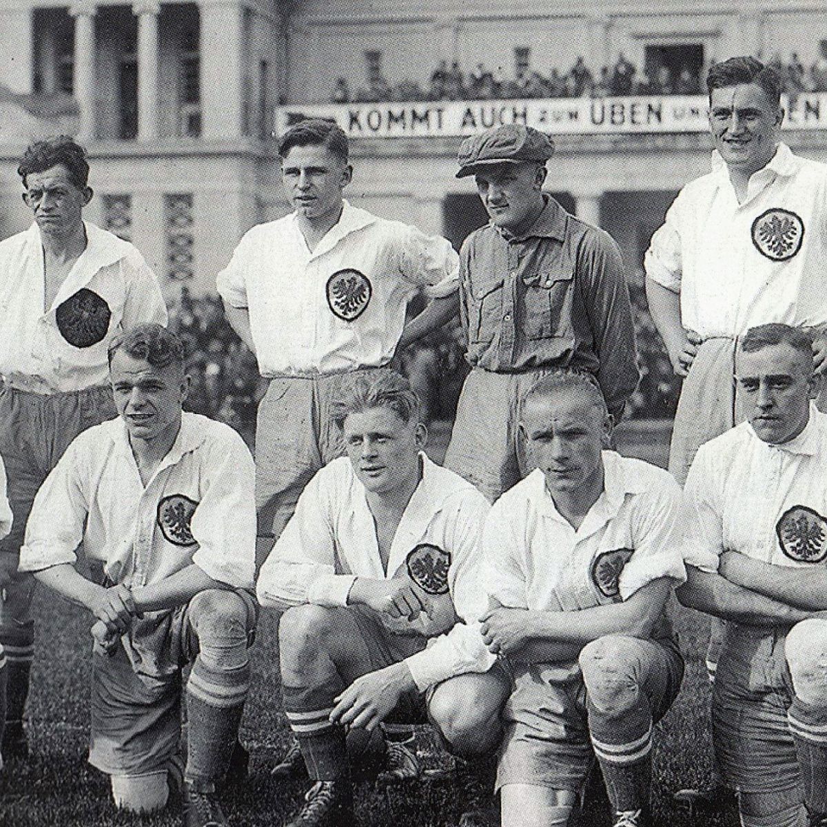 Die elf Herthaner fürs Endspiel 1926.