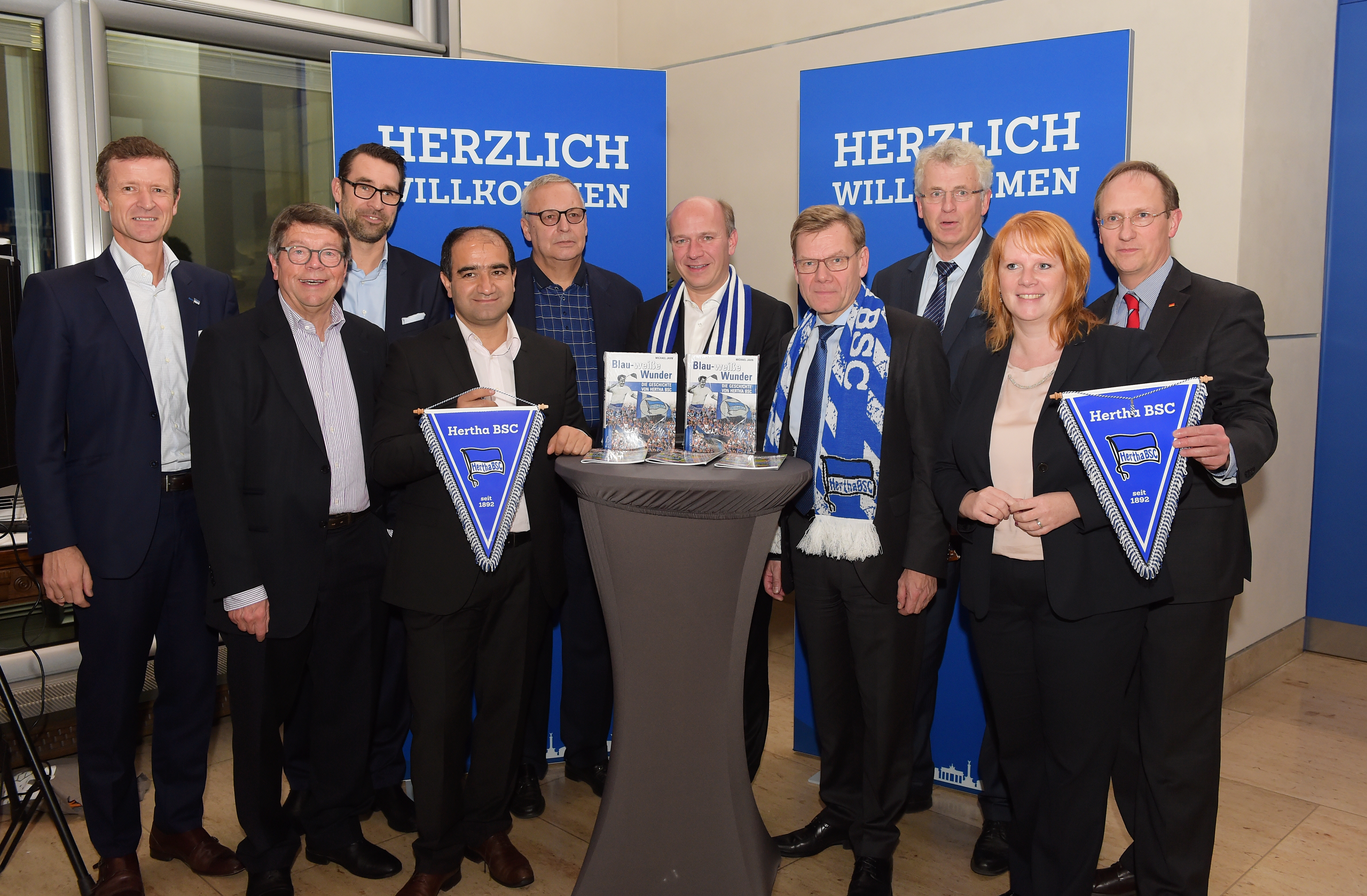 Erster Hertha-Fanclub im Bundestag