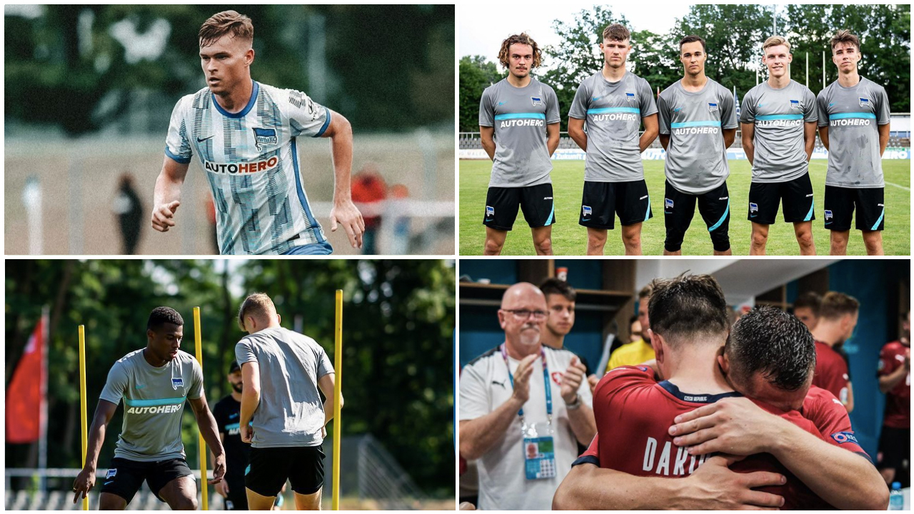 Die ersten Tage unserer Herthaner im Trainingslager in Neuruppin und die Verabschiedung von Vladimír Darida aus der Nationalmannschaft.