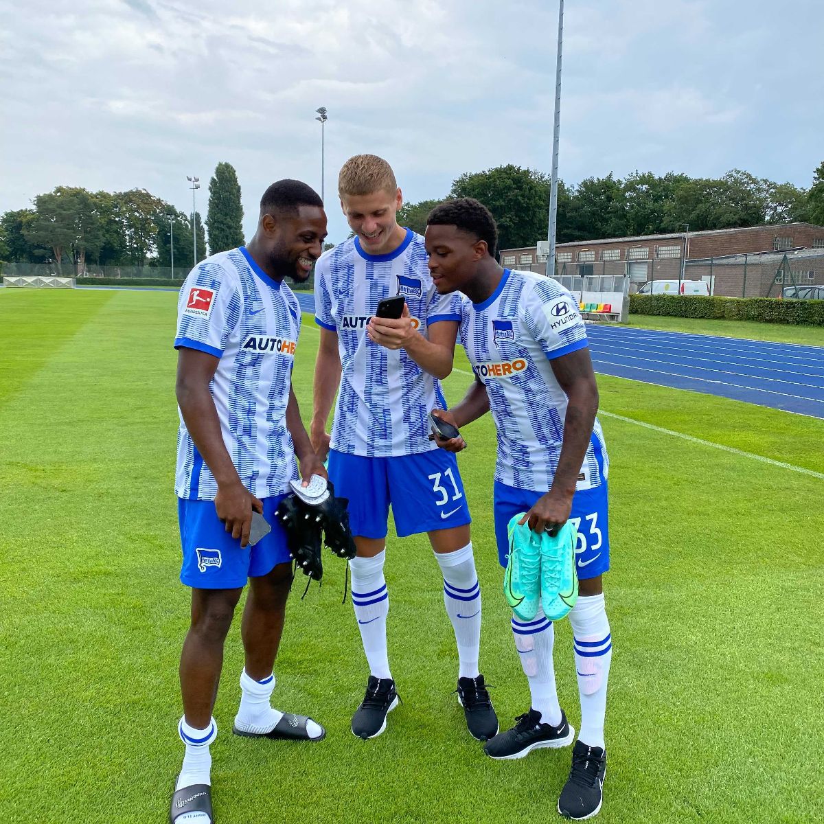 Zeefuik, Dárdai und Redan beim Media Day