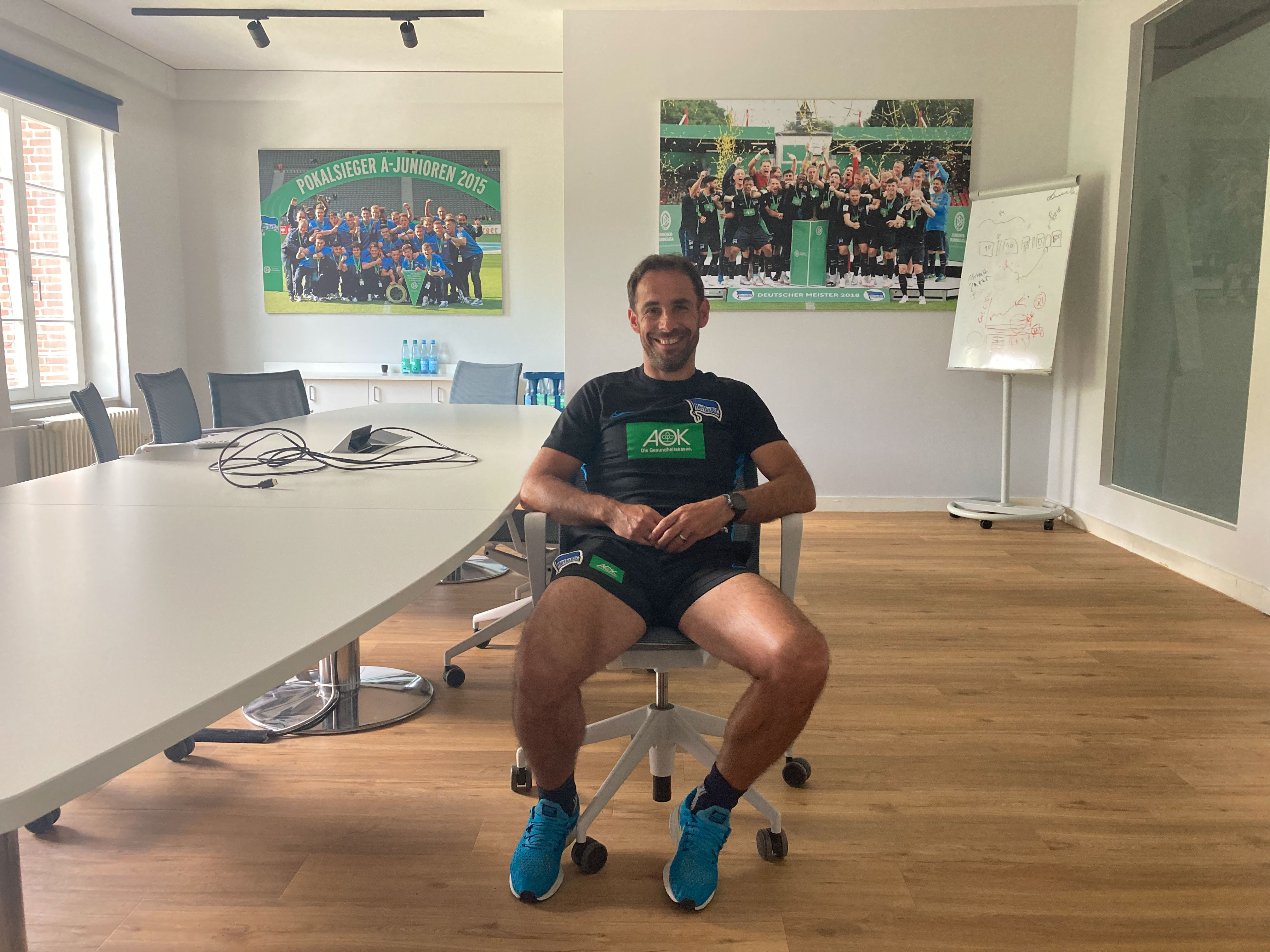 Michael Hartmann im Interview mit herthabsc.com.