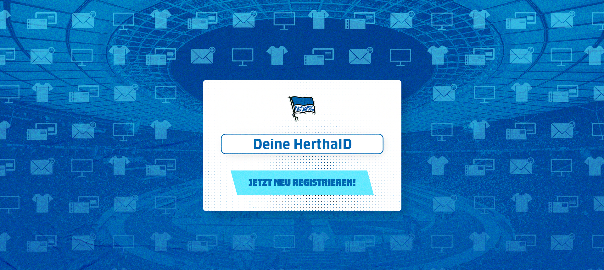 HerthaID - sign up now!