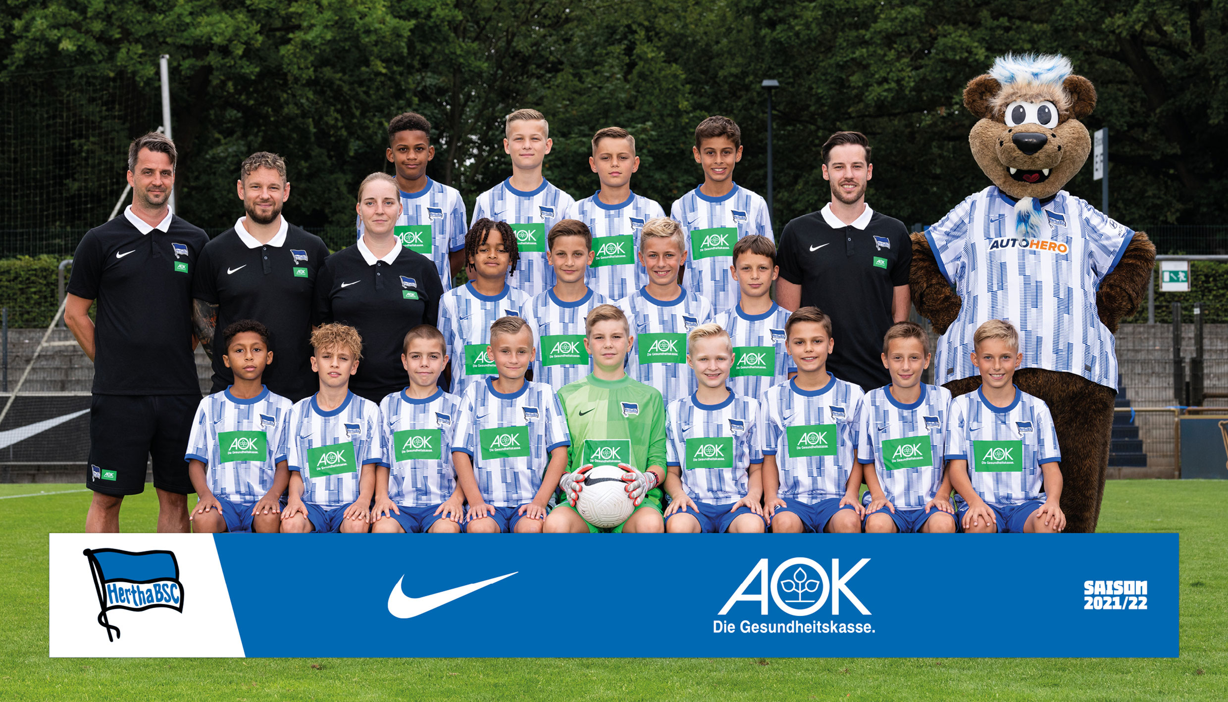 Mannschaftsfoto der U12.
