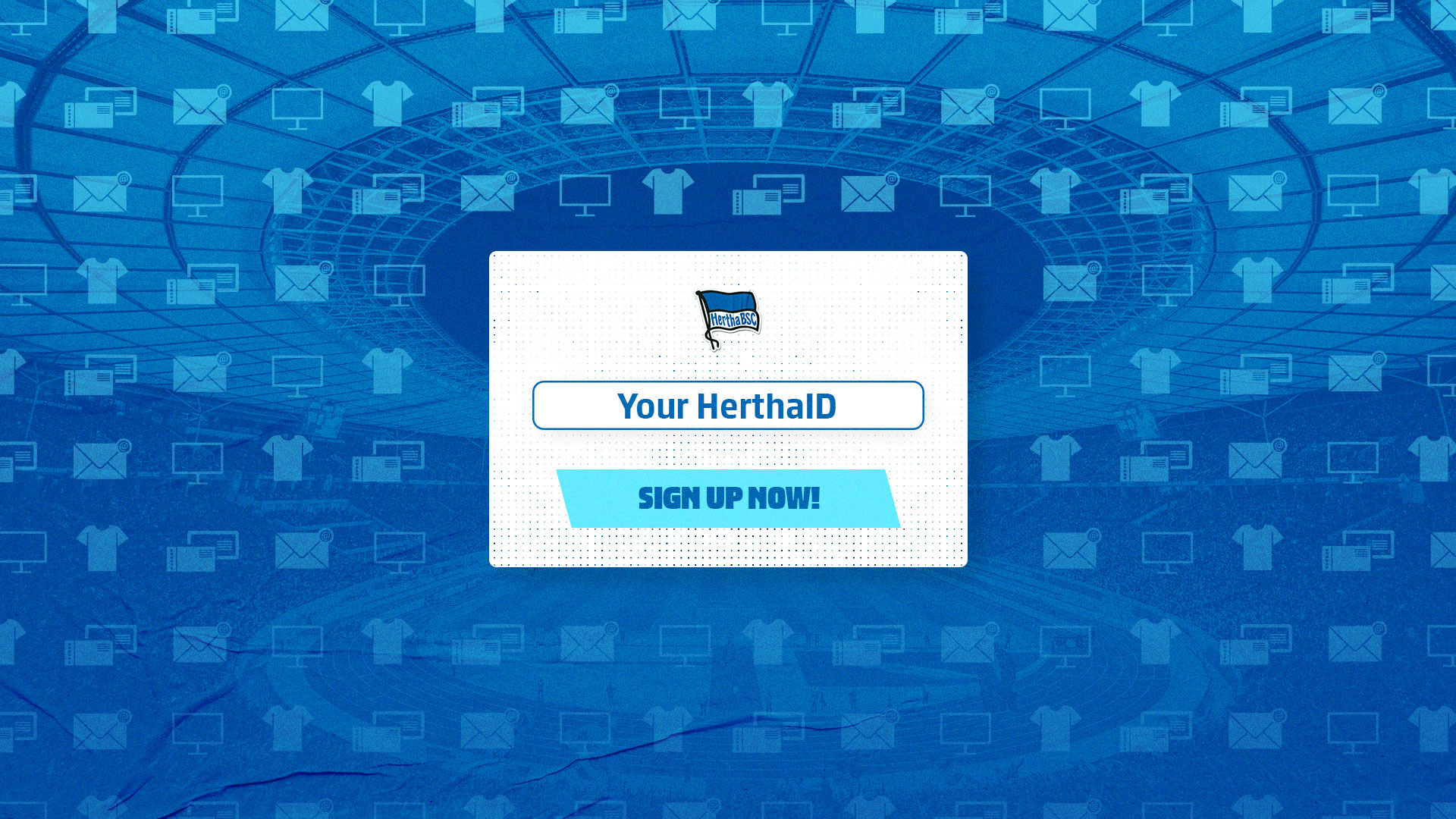 HerthaID Blue Background