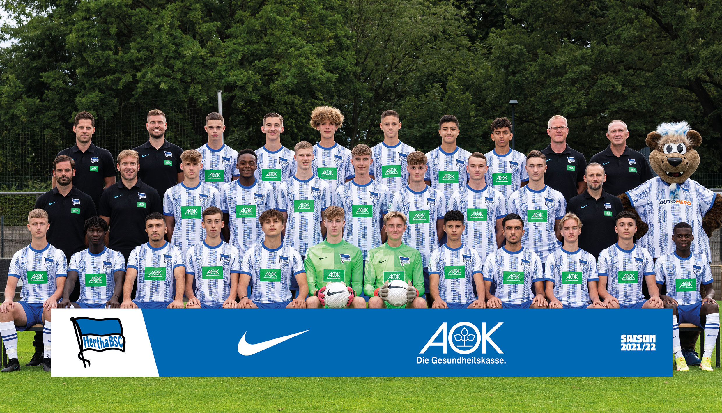 Teamfoto unserer U17.