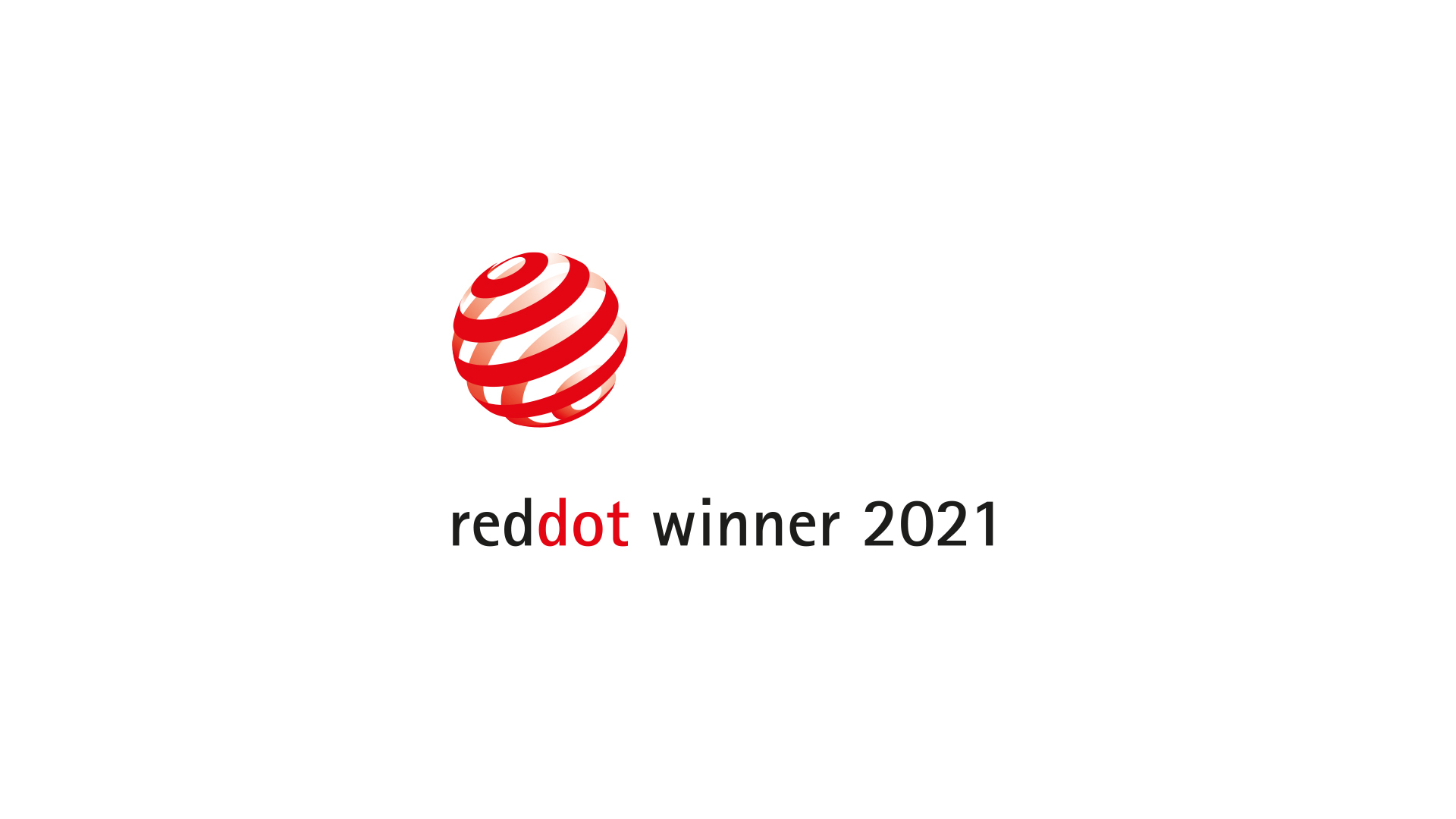 Eine Gewinnergrafik des Red Dot Awards.