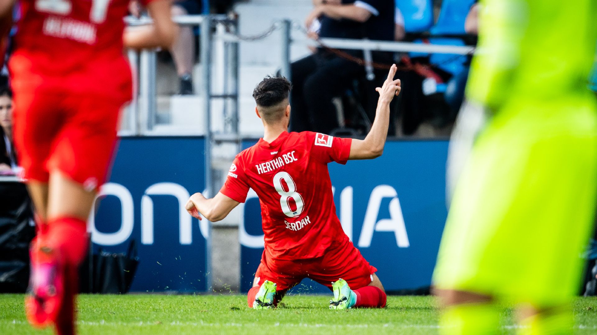 Suat Serdar celebrates his first goal in Bochum.
