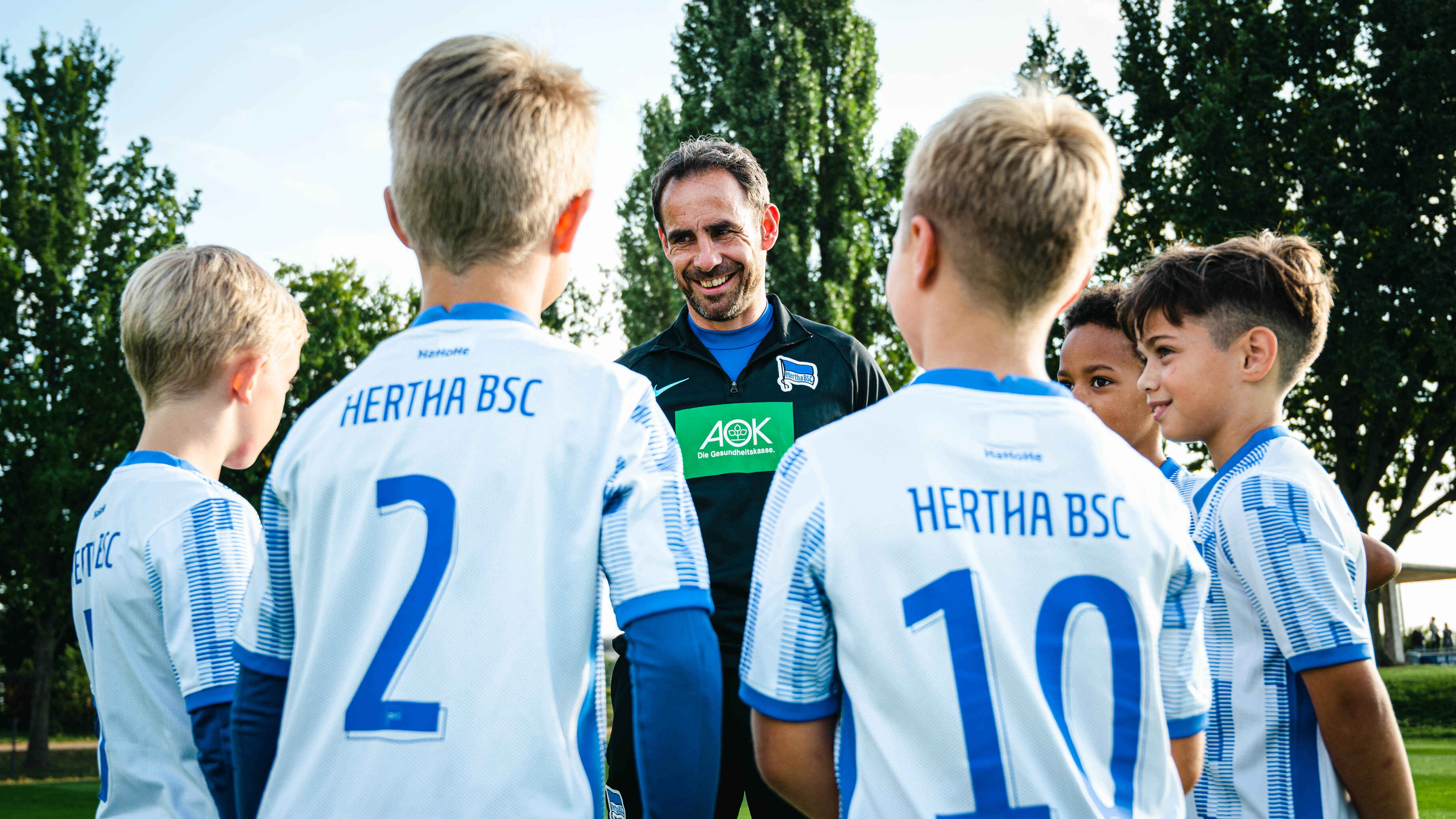Michael Hartmann mit der neuen U9 im September 2021.