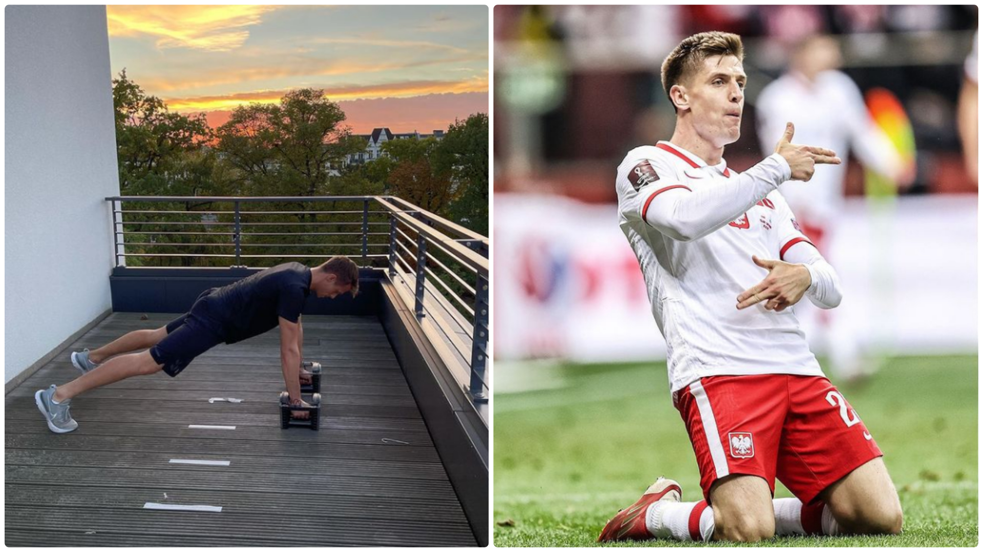 Collage mit Alexander Schwolow und Krzysztof Piątek.