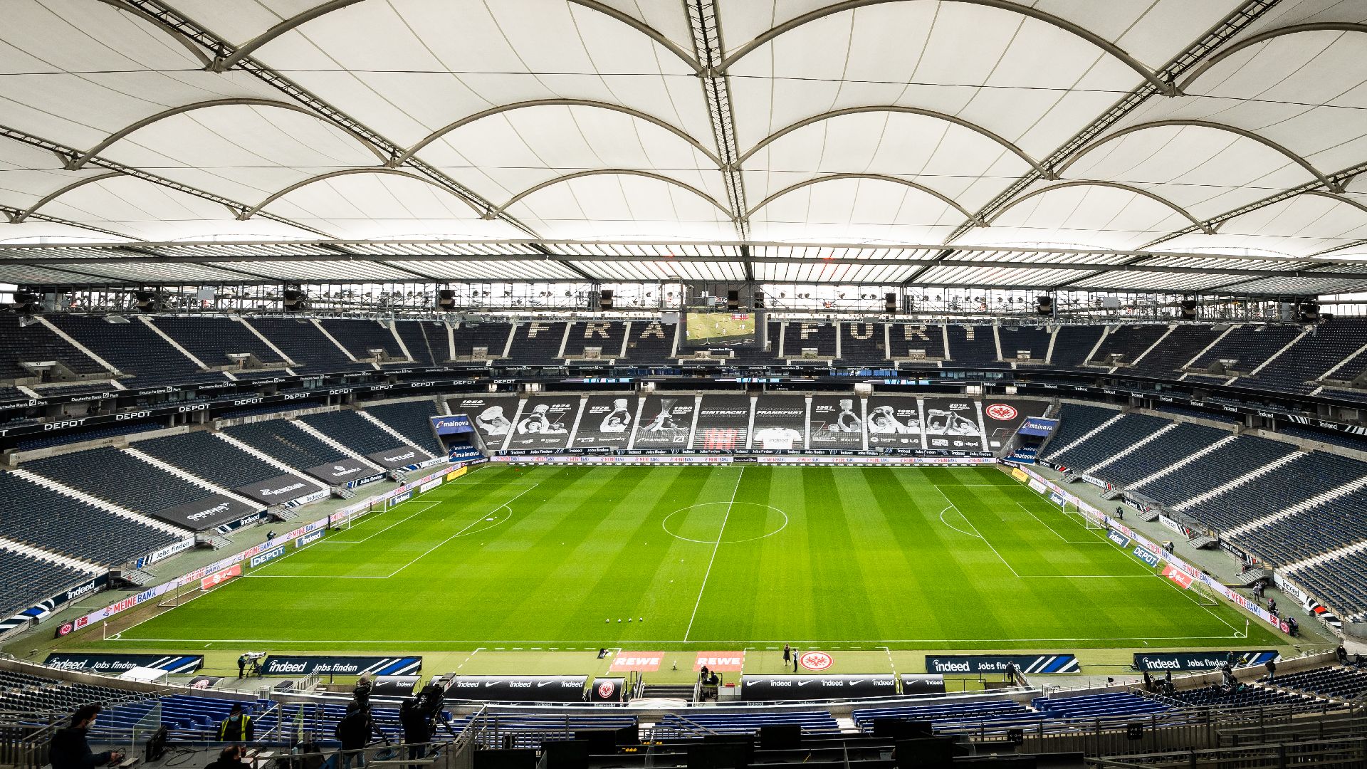 Die Heimstätte von Eintracht Frankfurt.