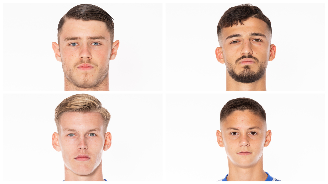 Gechter, Kesik, Kade und Dárdai im Portrait.