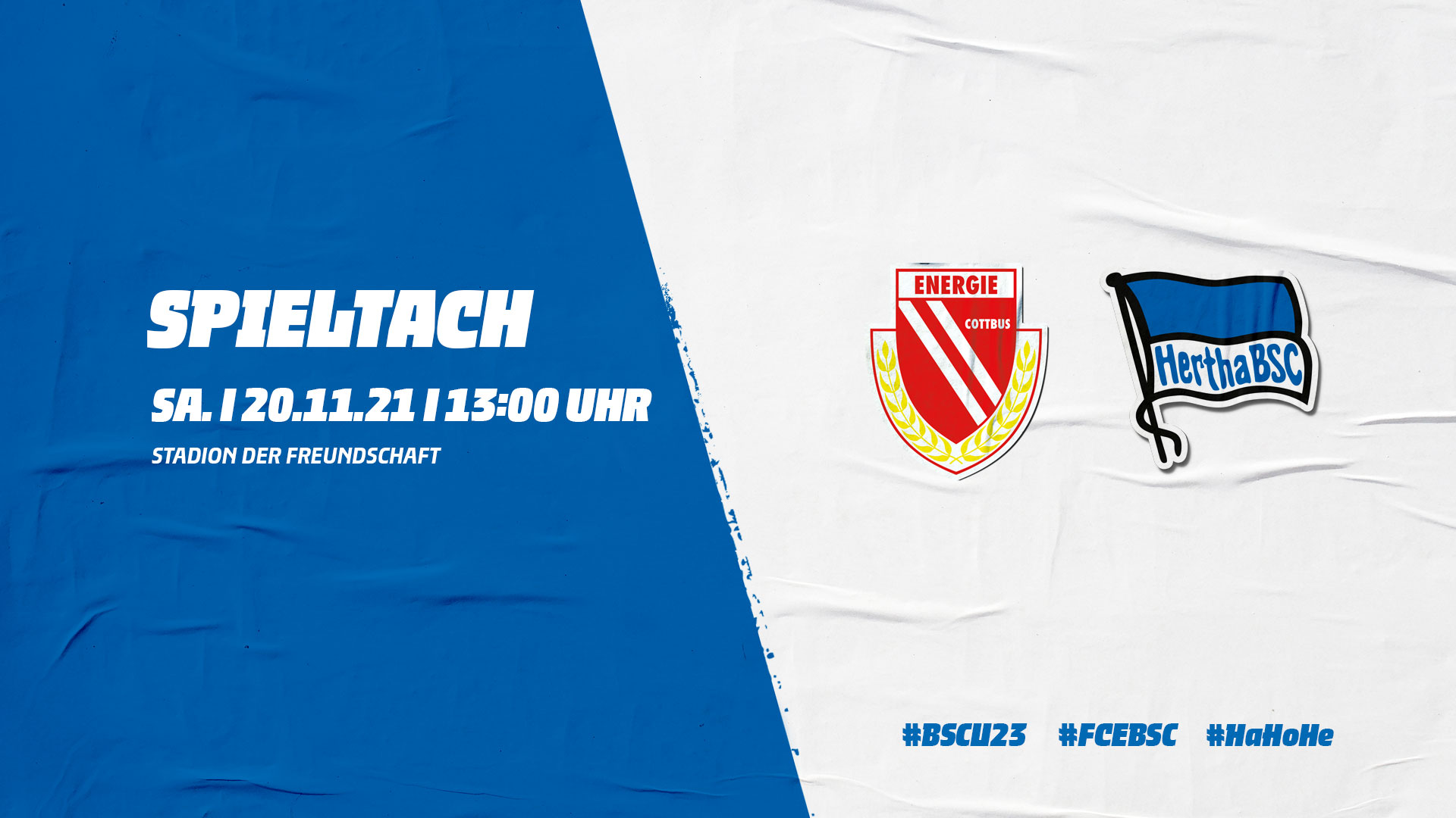Unsere U23 zu Gast bei Energie Cottbus.
