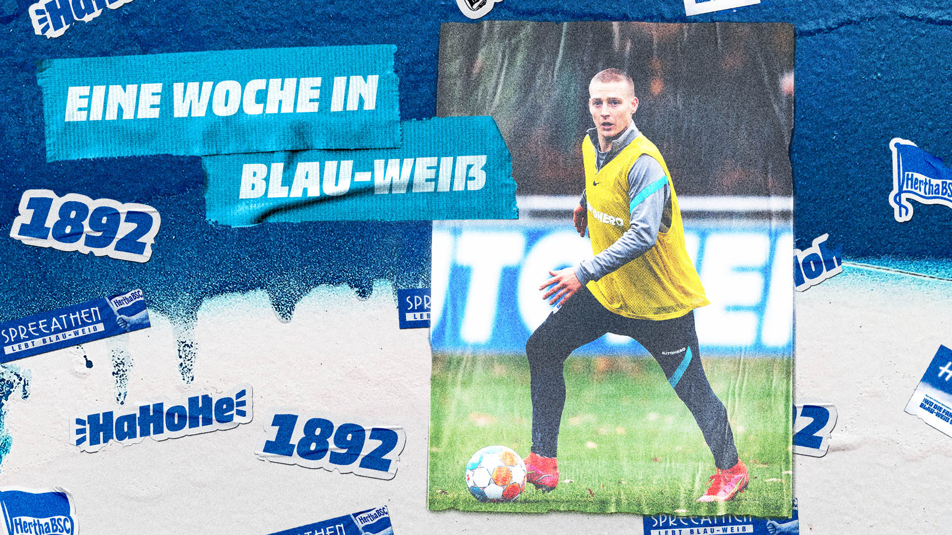 Das Thumbnail zur Woche in Blau-Weiß vor dem Heimspiel gegen Augsburg.