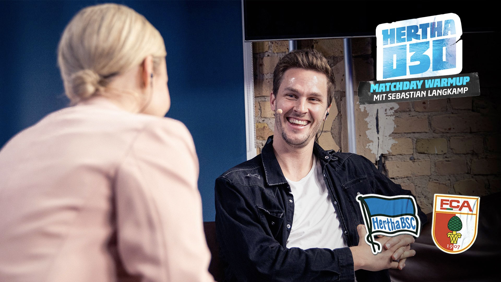 Lena und Sebastian Langkamp sitzen in der Traumfabrik.