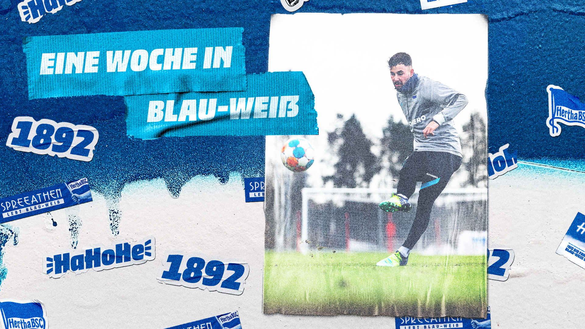 Thumb: Eine Woche in Blau-Weiß vor dem Heimspiel gegen Köln.