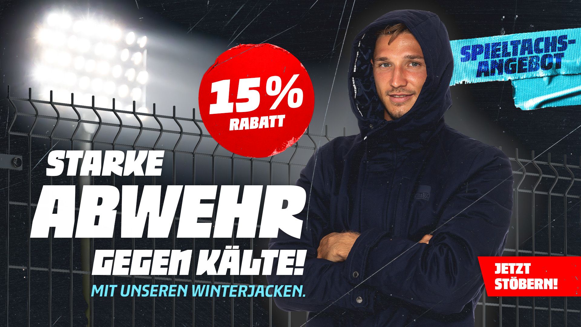 Unser Spieltachsangebot "WINTERJACKE LOGO NAVY" gibt es in unserem Online-Shop.