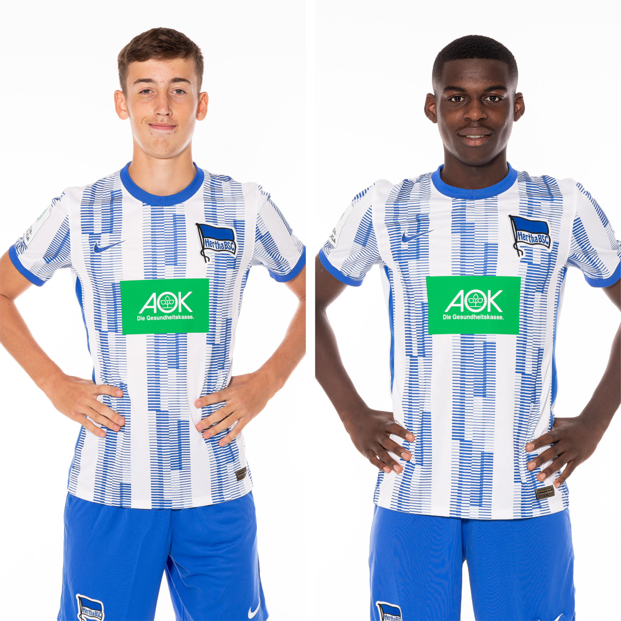 Tim Hoffmann (li.) und Noel Aseko.