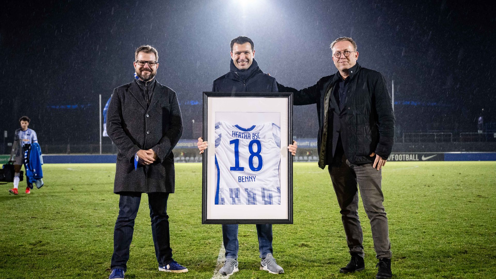 Fabian Drescher, Benjamin Weber und Thorsten Manske.