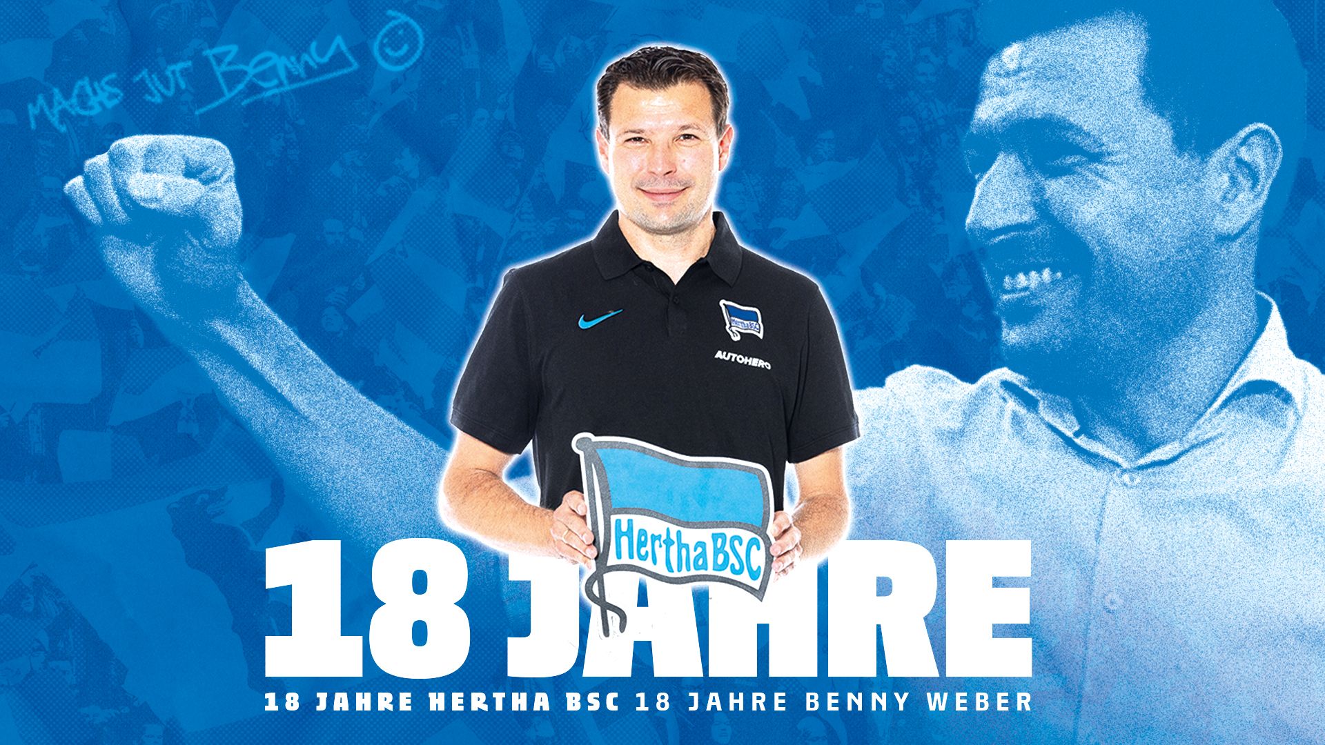 Grafik zum Abschied von Benjamin Weber.