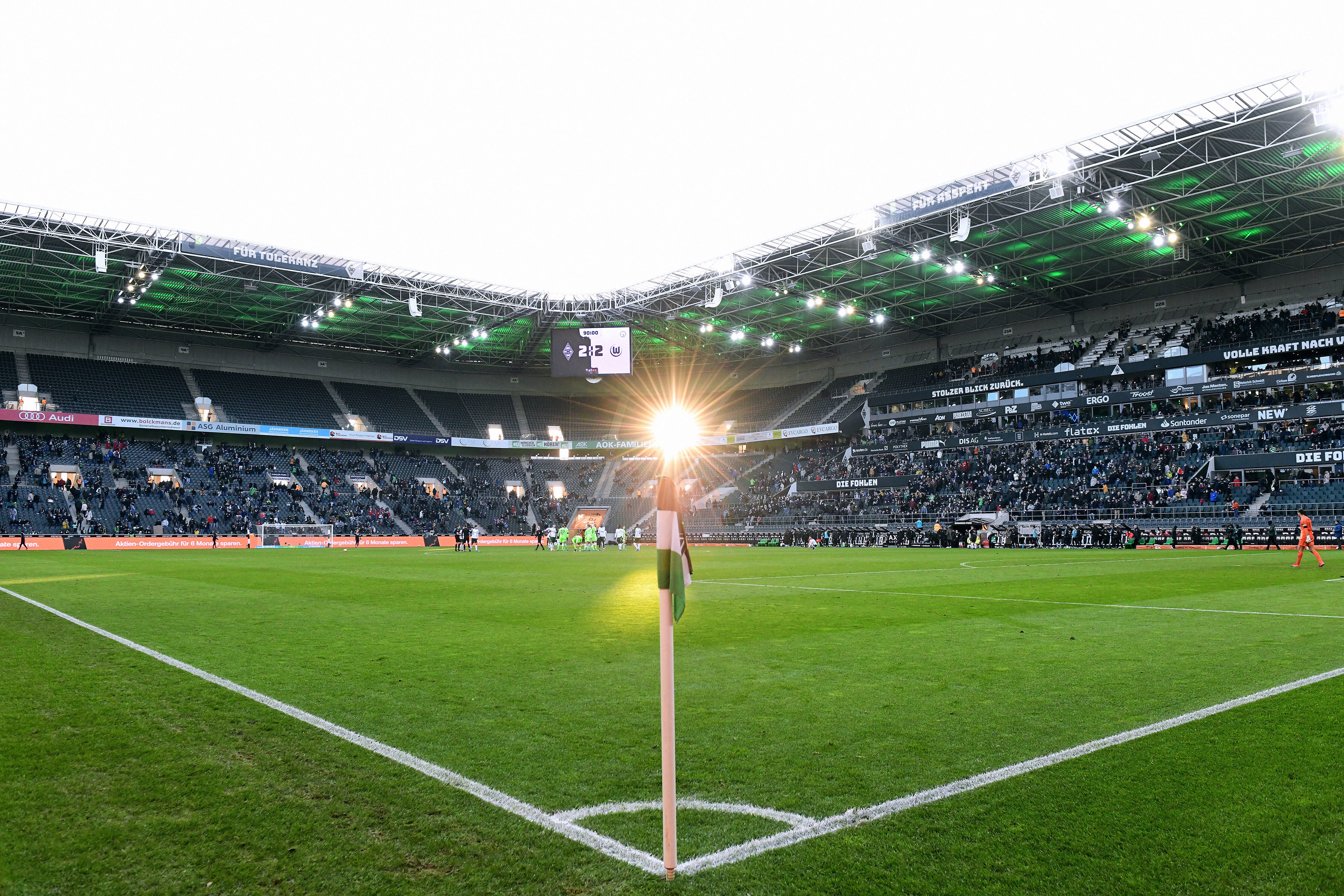 Das Stadion von Borussia Mönchengladbach.