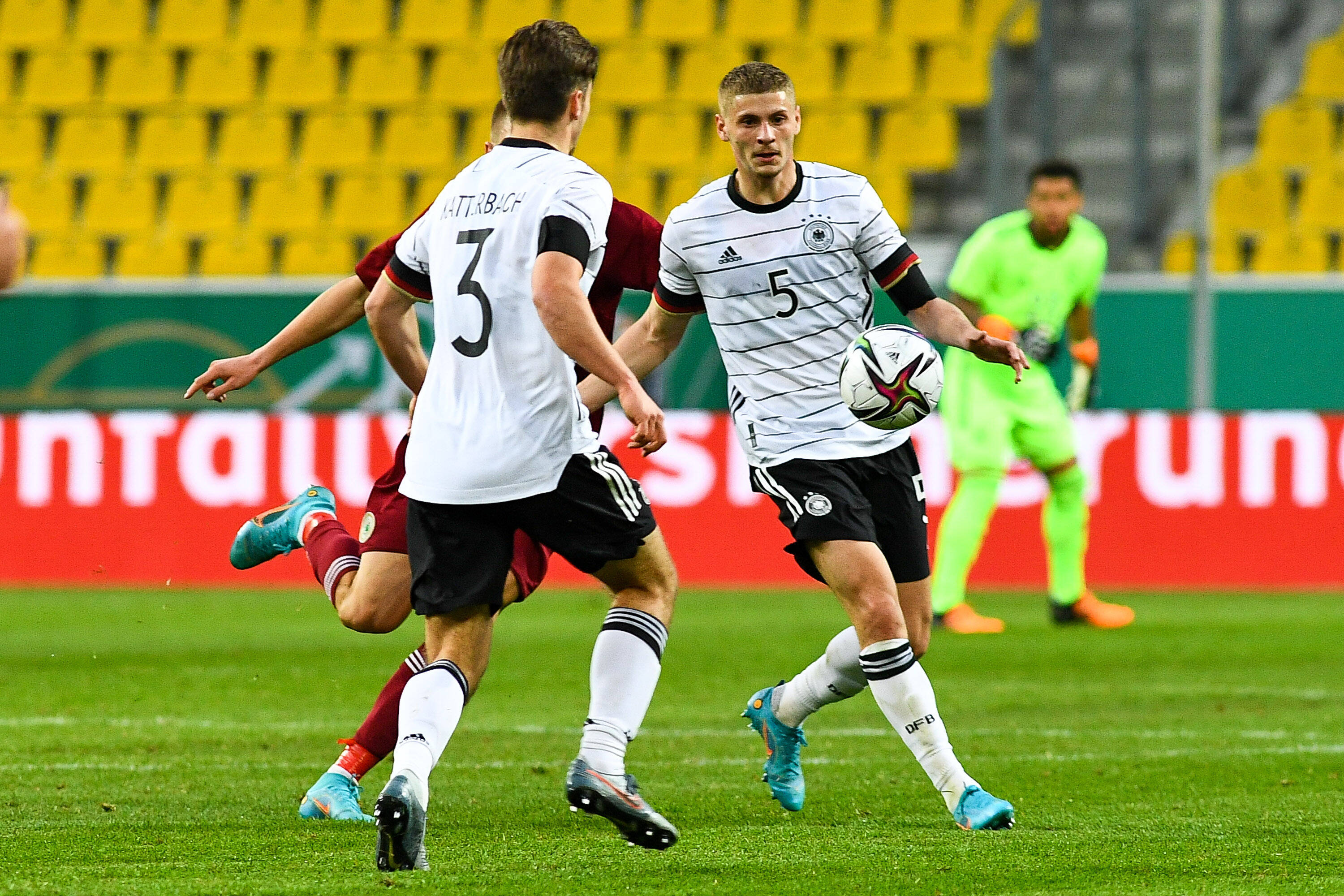 Márton Dárdai feierte gegen Lettland seine Premiere für die deutsche U21.