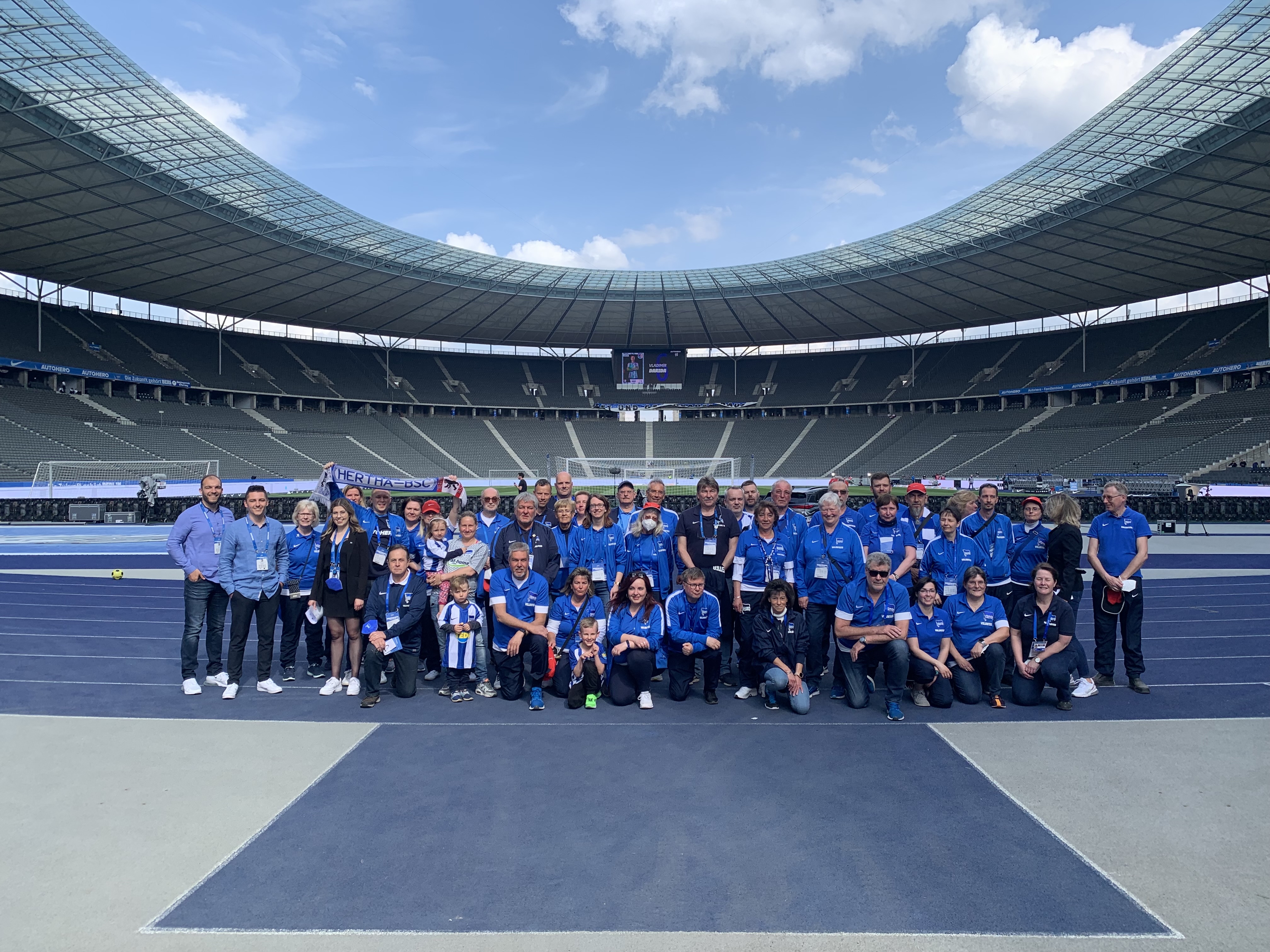 Die Volunteers von Hertha BSC!