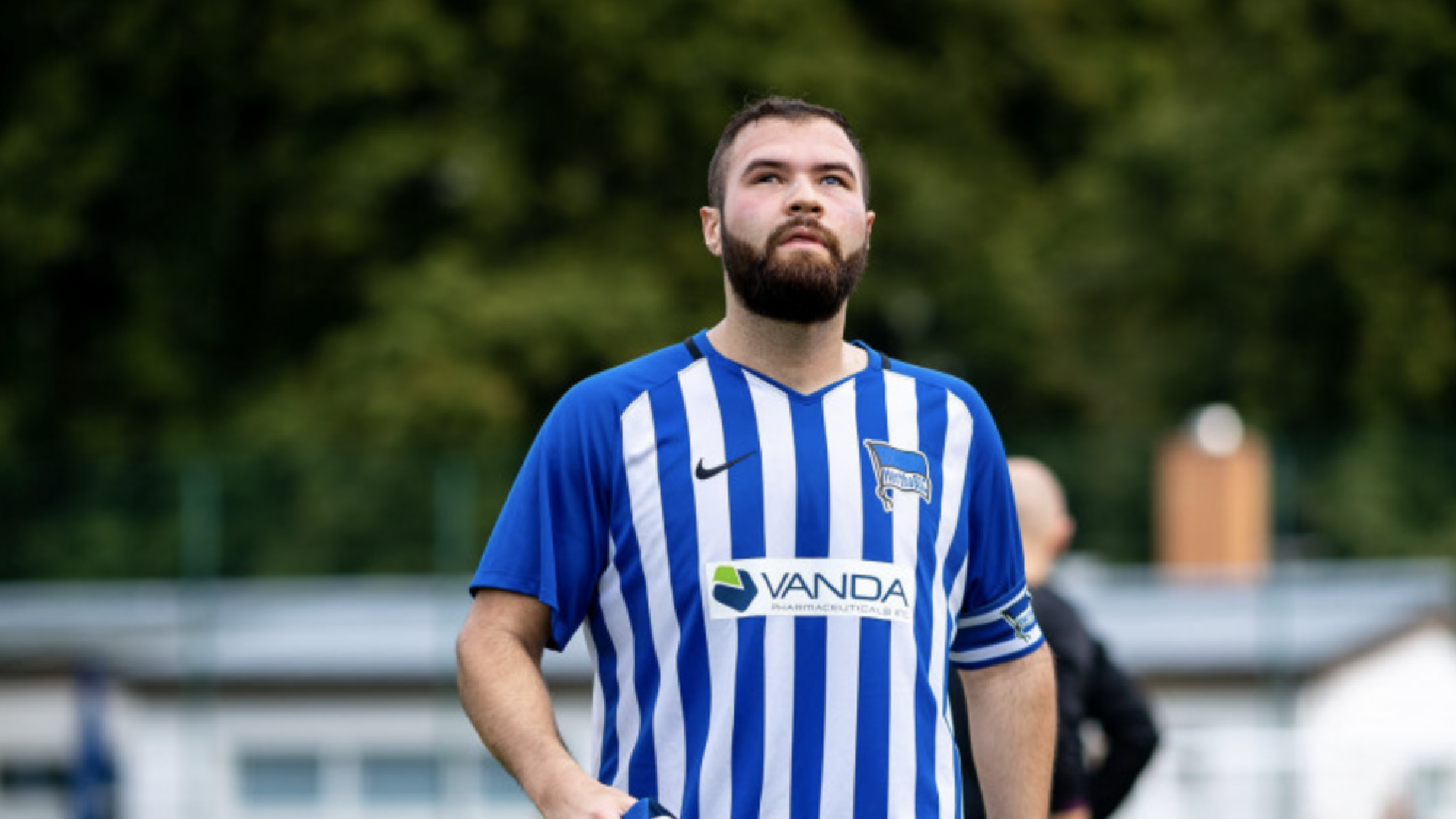 Fatih Talay nach einem Sieg in der vergangenen Saison.