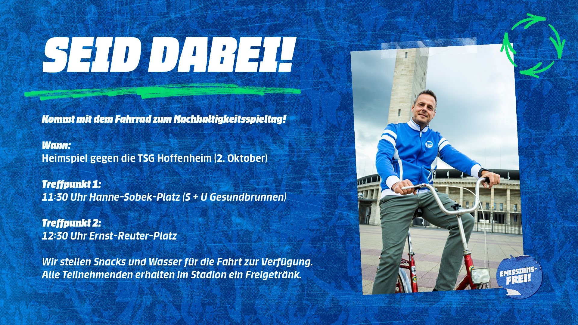 Die Grafik zur Fahrradtour.